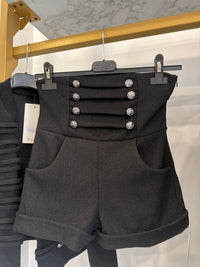 Coordinato con bottoni argento