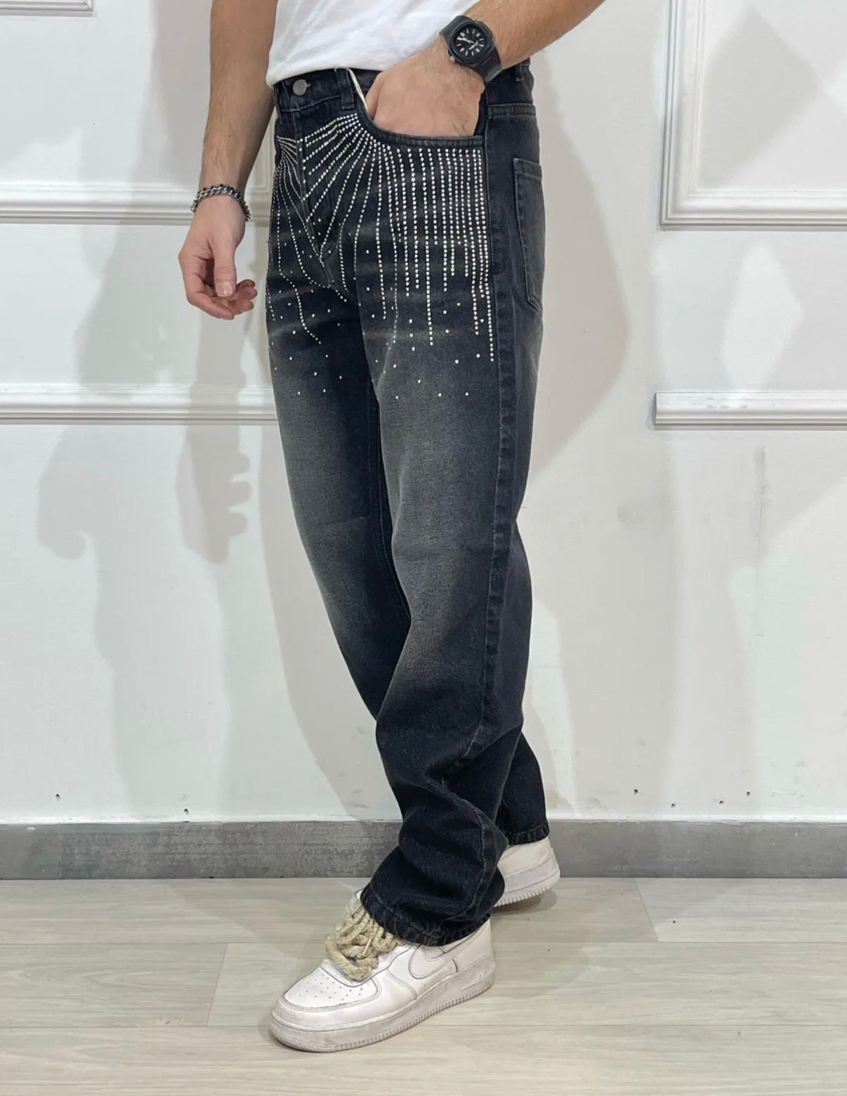 Jeans diamond uomo
