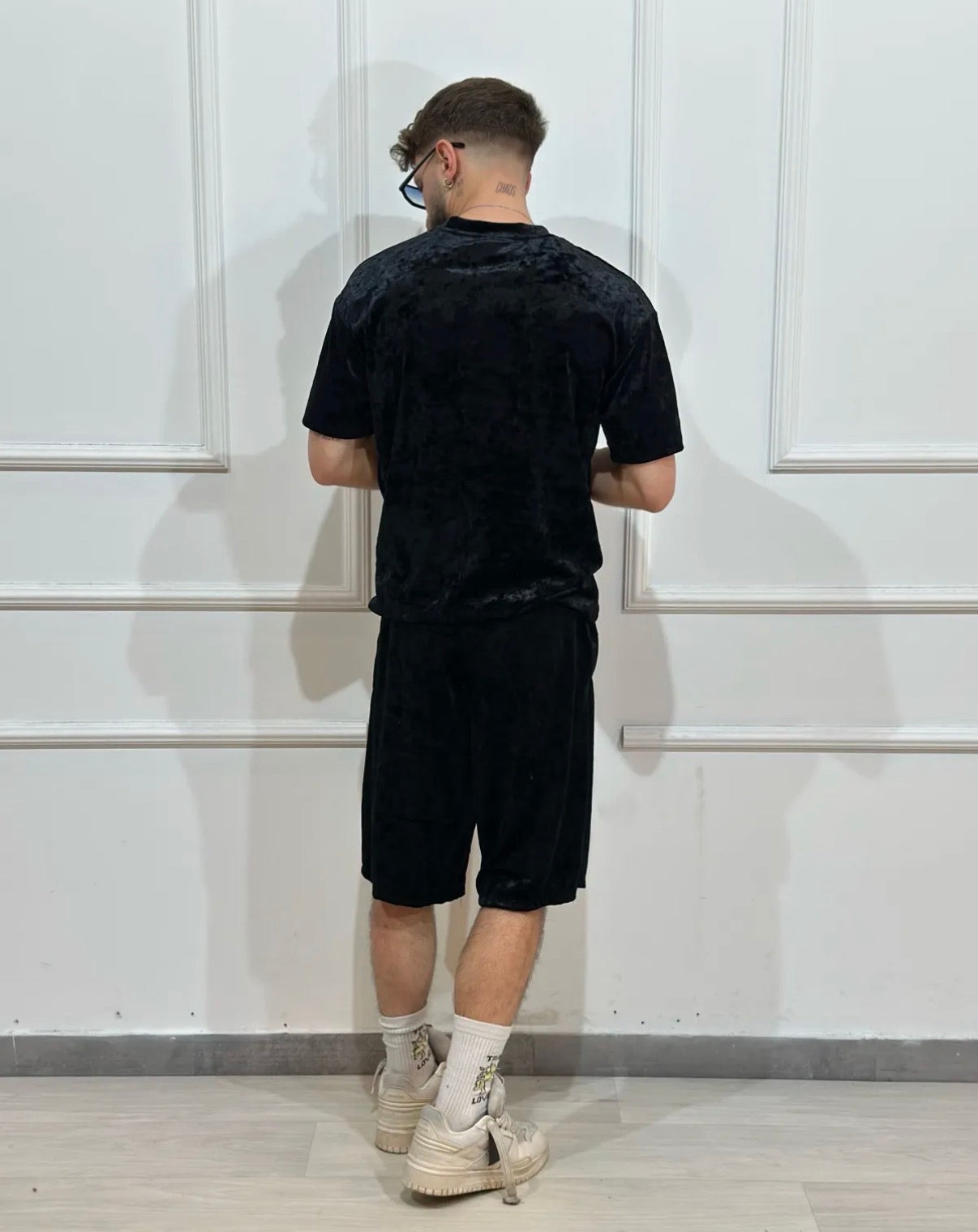 Coordinato velluto uomo