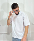T-shirt white uomo