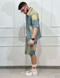 Coordinato denim uomo