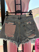 Shorts tasca rosa