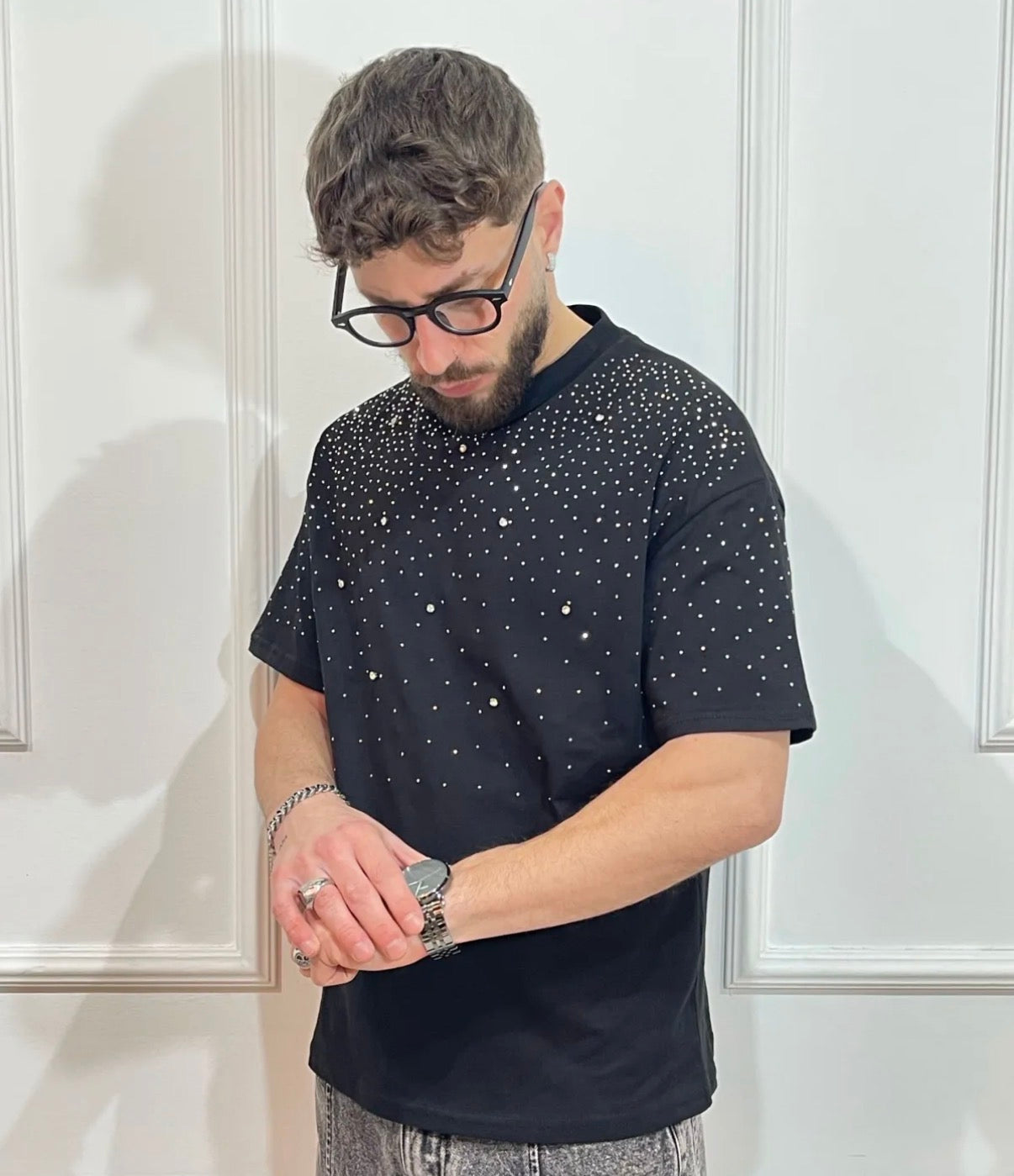 T-shirt diamond uomo