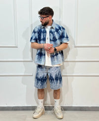 Coordinato denim lite uomo