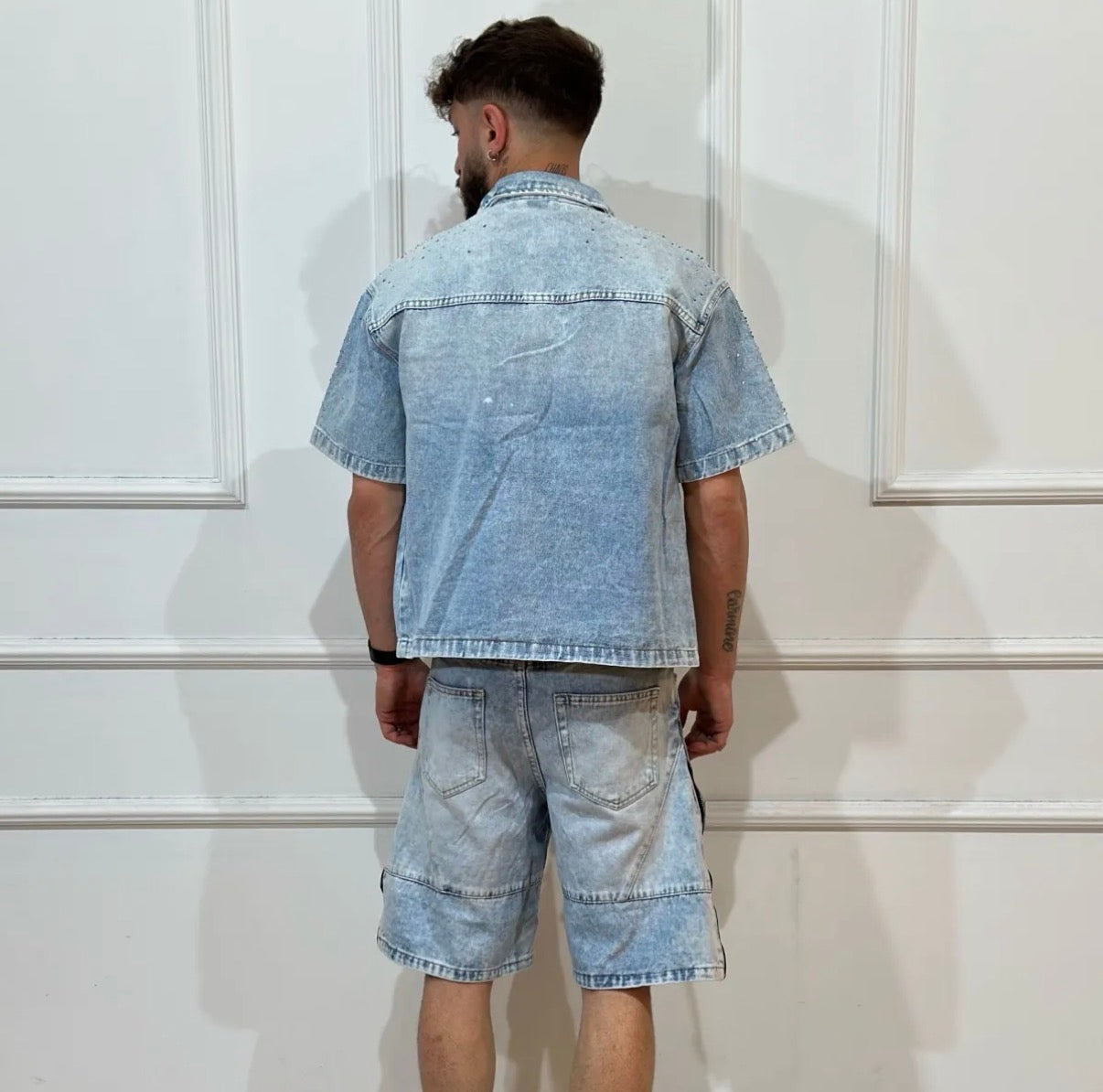 Coordinato Denim diamond