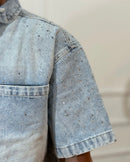 Coordinato Denim diamond