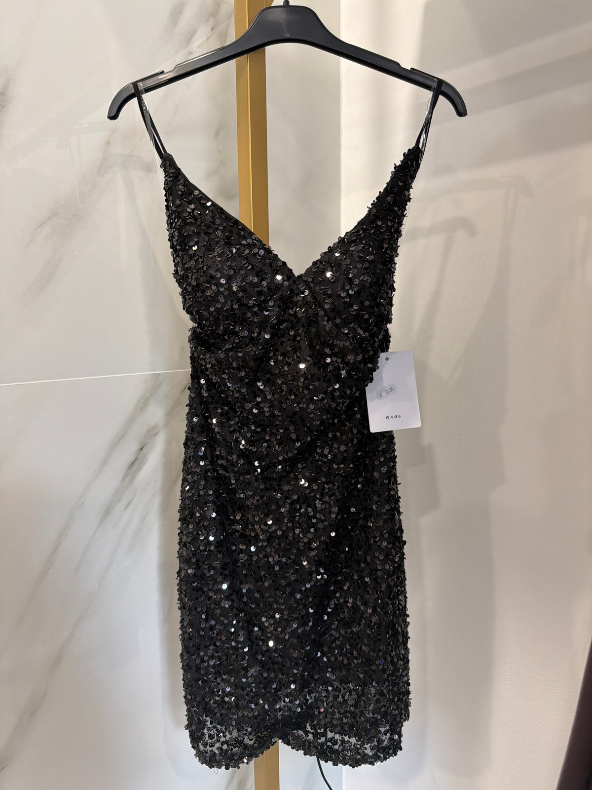 Mini abito paillettes