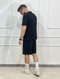 T-shirt diamond black