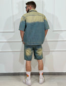 Coordinato denim uomo