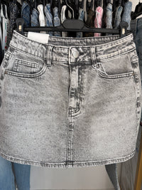 Gonna Denim grigia