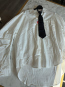 Camicia over con cravatta
