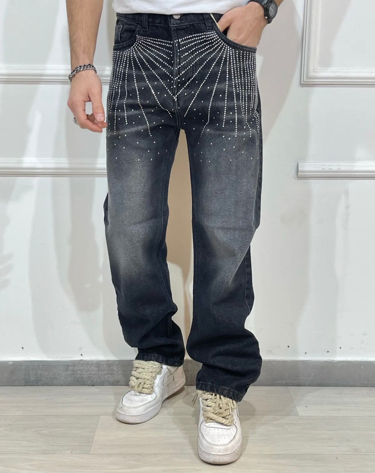 Jeans diamond uomo