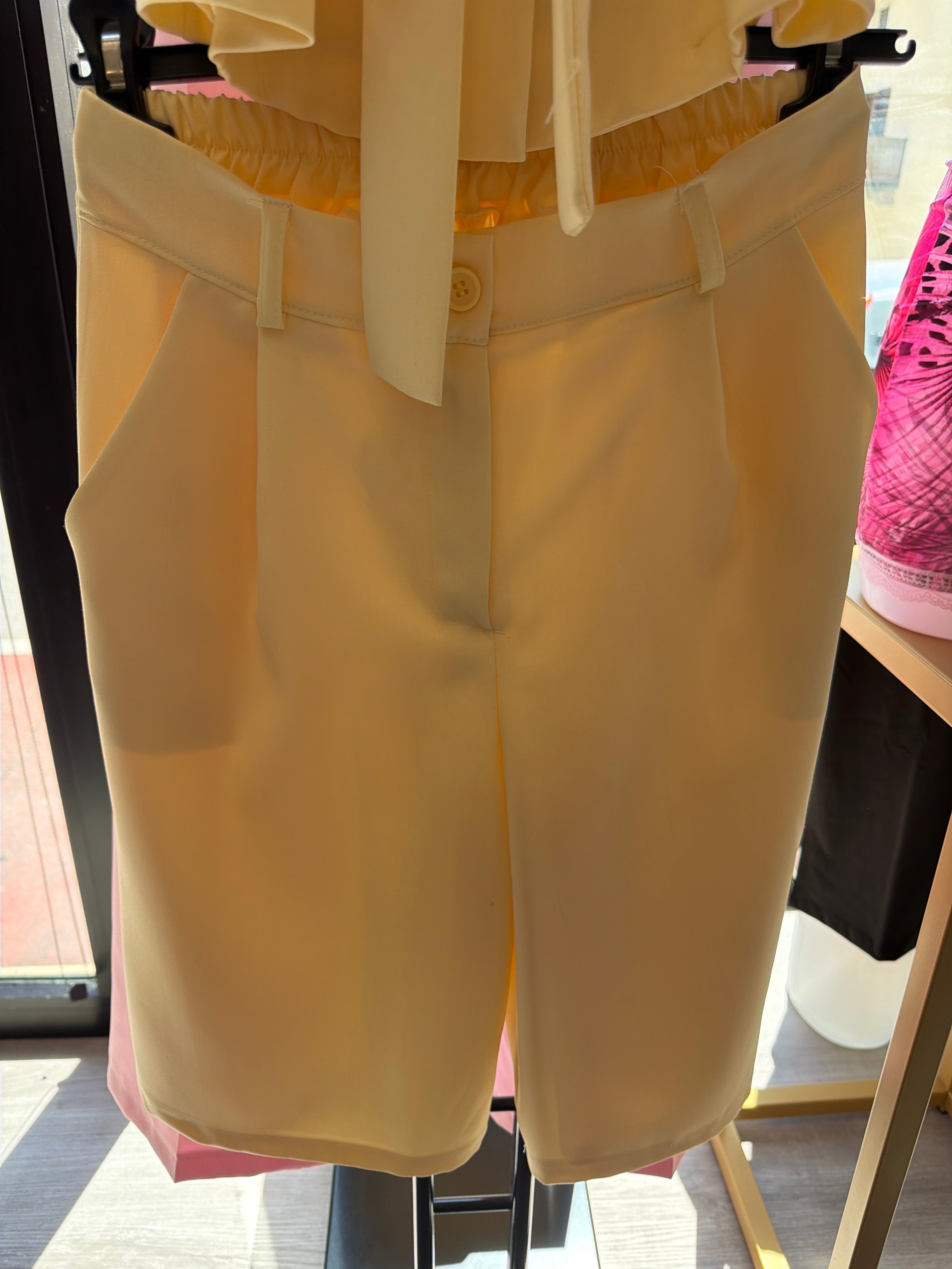 Tailleur bermuda