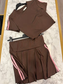 Coordinato mod. Adidas marrone