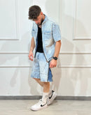 Coordinato Denim diamond