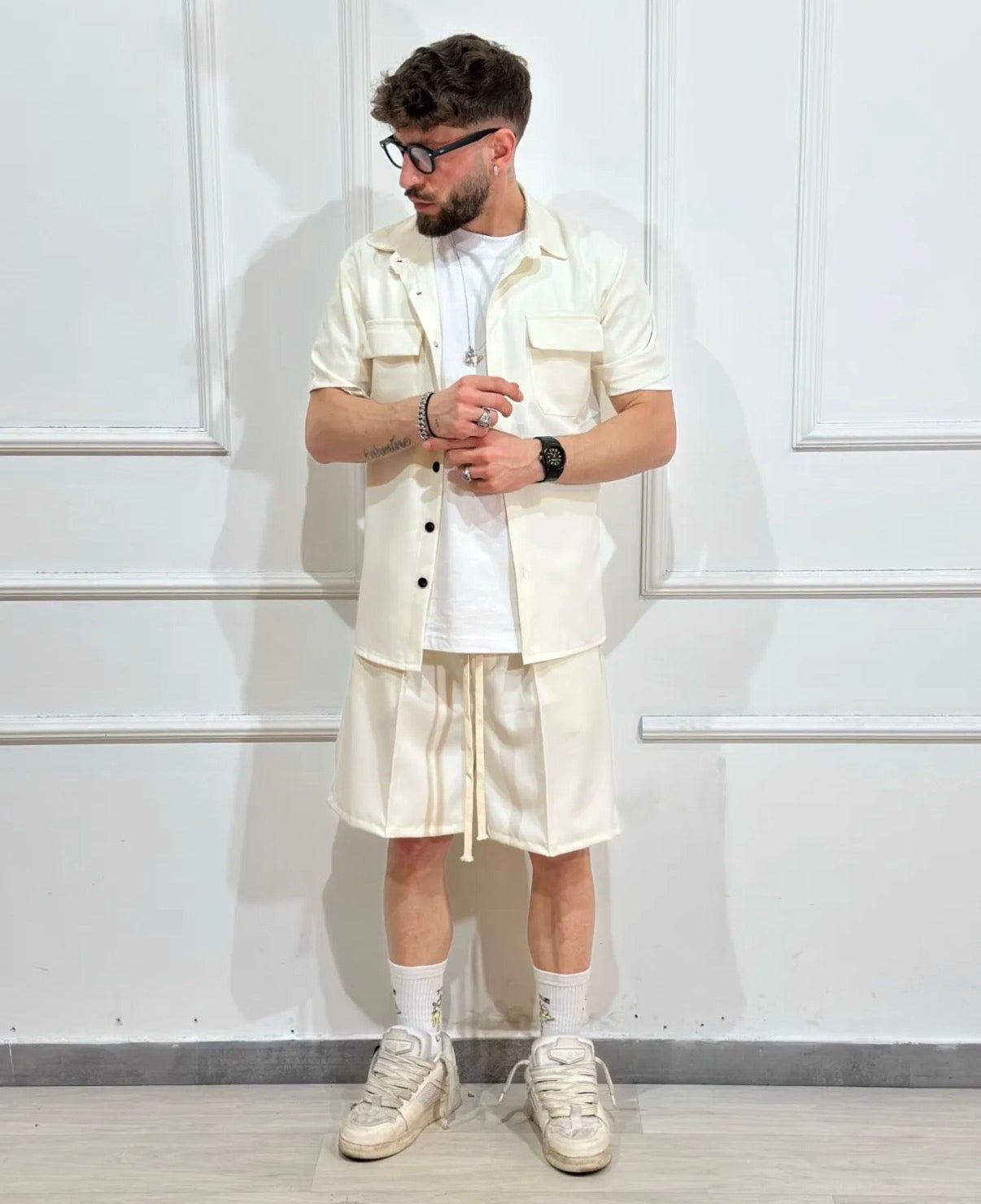 Coordinato uomo white