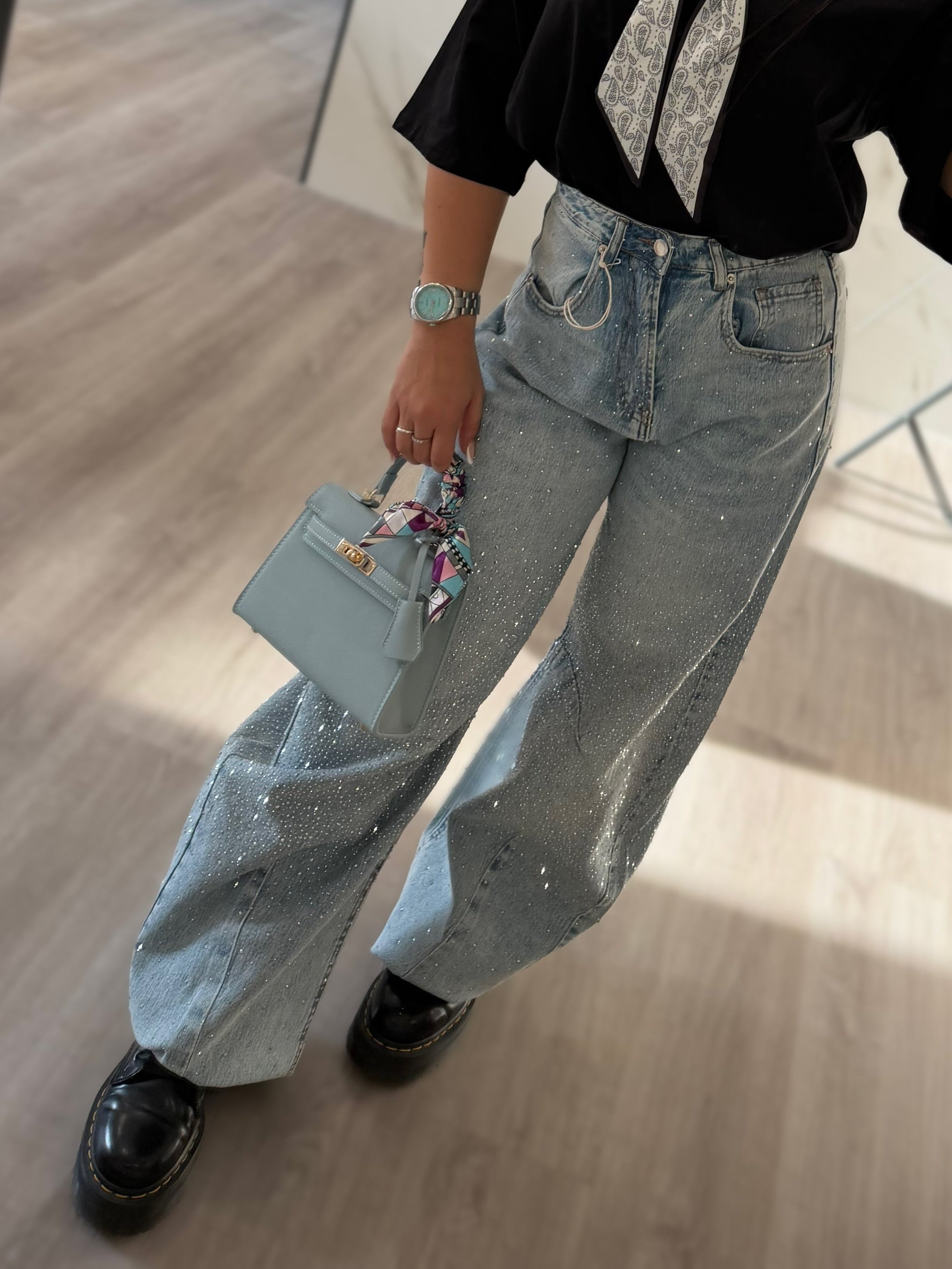 Jeans ballon diamond