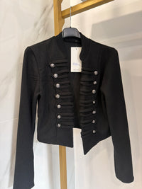 Coordinato con bottoni argento