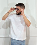 T-shirt white uomo