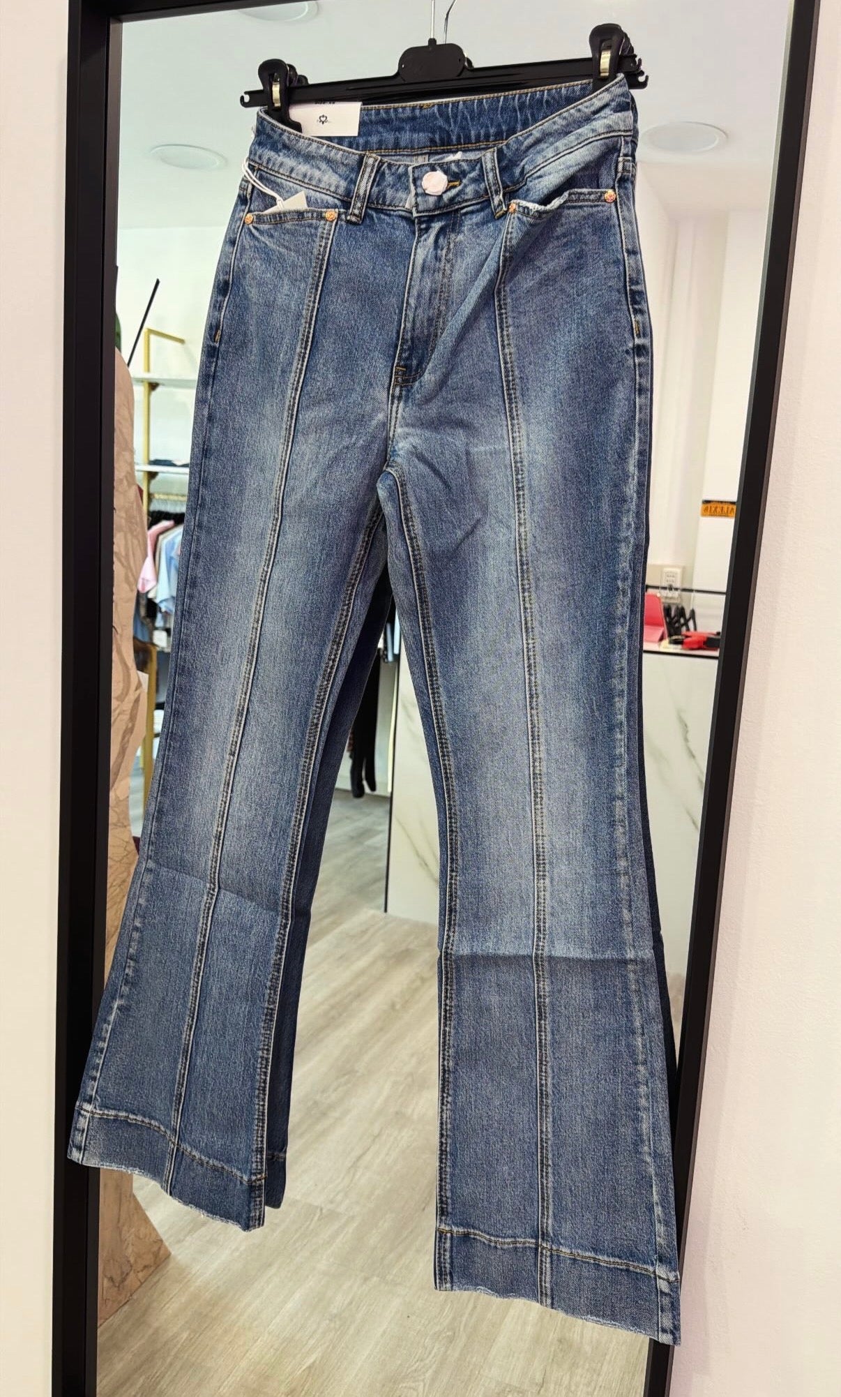 Jeans righe
