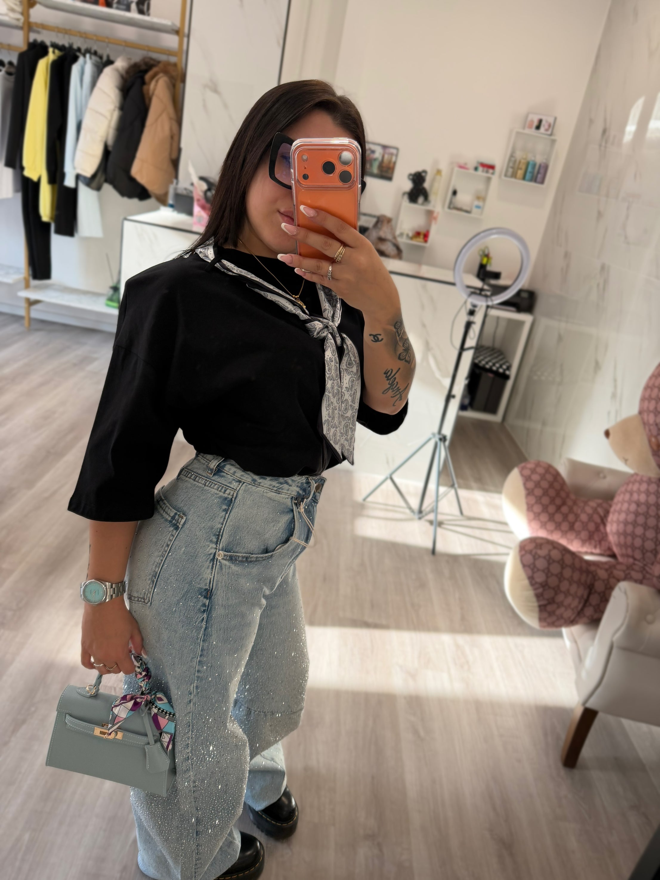Jeans ballon diamond