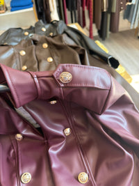 Giacca in eco pelle