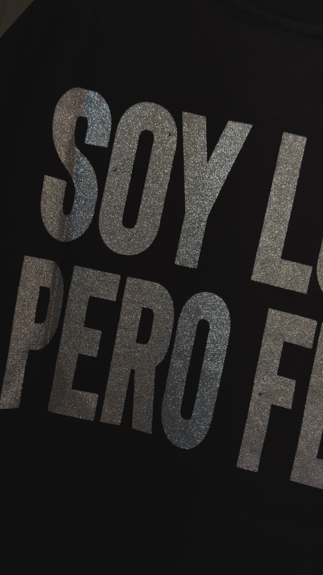 T-shirt SOY LOCO PERÒ FELIZ